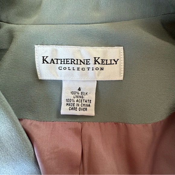 Katherine Kelly Collection Women’s Silk Blazer Size 4 - Picture 7 of 12